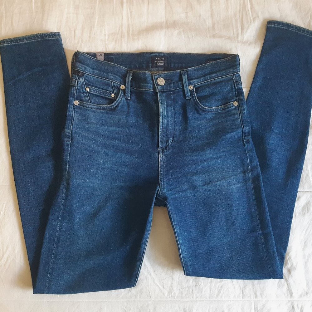 Citizens of Humanity Rocket High-Rise Skinny Jeans in Glory